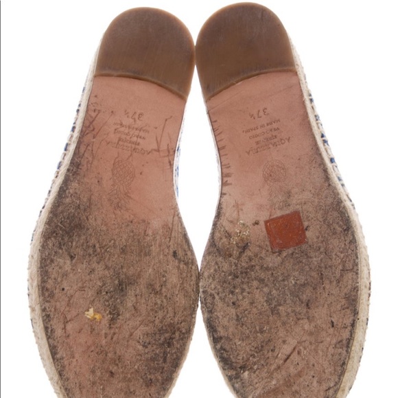 Aquazzura Espadrilles size 37.5 - Picture 8 of 10